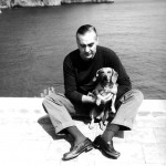 Foto che ritrae Curzio Malaparte a Capri